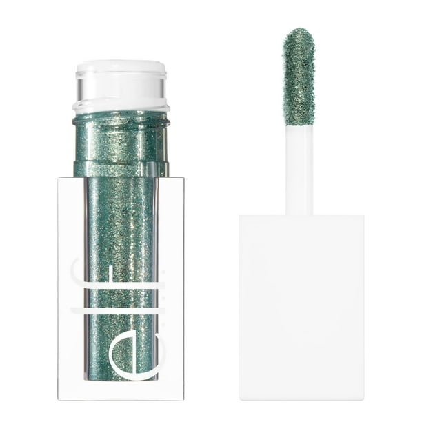 Sombra de ojos con purpurina líquida e.l.f., larga duración, Mermaid Shimmy