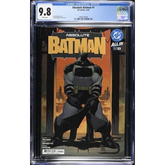 Absolute Batman #1 - CGC 9.8 Comic Book
