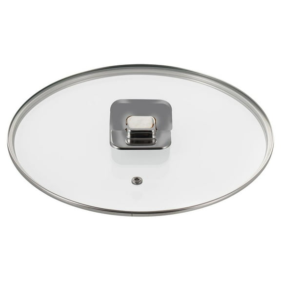 NutriChef 3.7 Quart Sauté Pan Pot-See-Through Tempered Glass Lids, Works W/ Model: NCCWSTKGRY, Gray