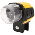 thumbnail image 1 of Alimentador automático de Alimentos para acuarios Ecomeon alimentador de Peces de plástico automático Temporizador eléctrico Digital Amarillo + Negro, 1 of 6