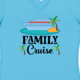 thumbnail image 4 of Inktastic Family Cruise Vacation Trip Women's V-Neck T-Shirt, 4 of 5