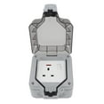 thumbnail image 4 of Wall Outlets Switches, 250V 13A UK Plug IP66 Waterproof Outdoor Electrical Power Socket With Protector Cover For Industrial Use, 4 of 8