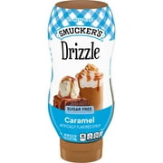 Smucker’s Drizzle Sugar Free Caramel Artificially Flavored Syrup, 19.25 oz Squeeze Bottle