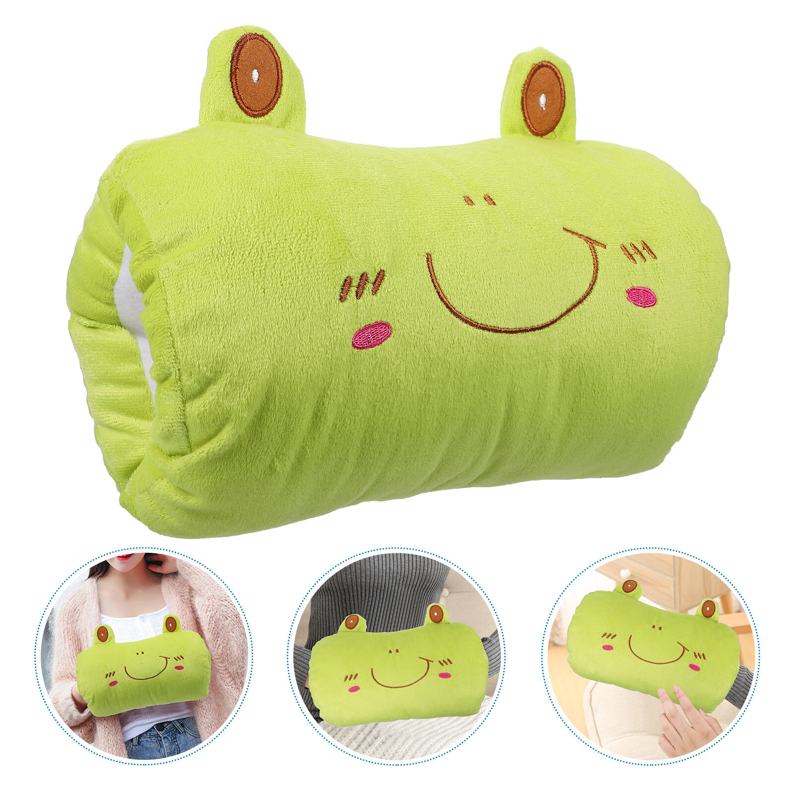 Cute Panda, Rabbit, Frog, Bear, Animal Hand Warmer, Dual-purpose Hand  Pillow, Winter Hand Pillow, Office Pillow Easter Gift