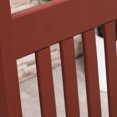 thumbnail image 5 of 2 Outdoor Rocking Chair With Side Table, Wine Red Wooden Captivating And High Back For Garden, Backyard, Deck, Supports 352 Lbs Patio Soft & Back, Up To Capacity Balcony, Porch, 5 of 5