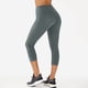 thumbnail image 2 of Pantalones de yoga ajustados de cintura alta para mujer - Pantalones cortos deportivos con forma de melocotón - M-L, 2 of 4