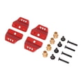 thumbnail image 5 of LeeQinersw Shock Absorber Brackets RC Accessories 1:12 Metal Spare Parts for LC79 MN168 Red, 5 of 9