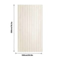 thumbnail image 3 of Cortina de ducha magnética plegable, impermeable y de secado rápido para uso en baños de hogar y hotel., 3 of 3