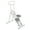 White, variant on Stair Stepper for Home Gym, Folding Vertical Climber, Vertical Climber Machine Black 22.04*33.07*46-50in