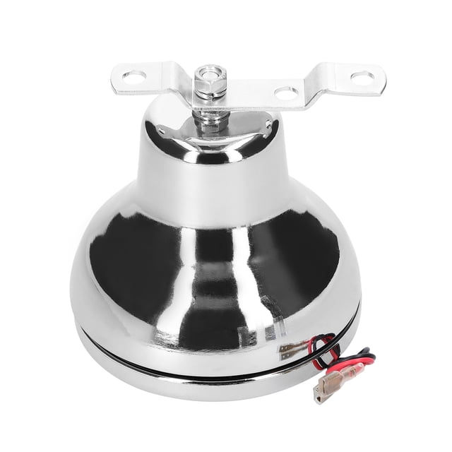 Claxon eléctrico Campana eléctrica de 12 V y 110dB, alarma de seguridad fuerte, bocina interna, camp Romacci Claxon eléctrico