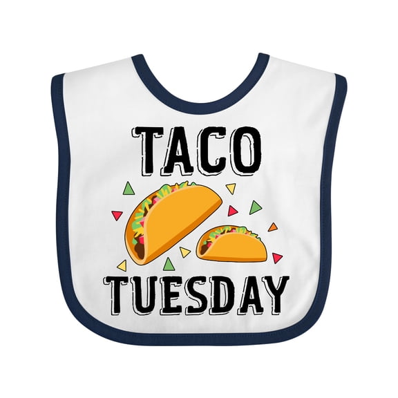 Inktastic Taco Tuesday Boys or Girls Baby Bib