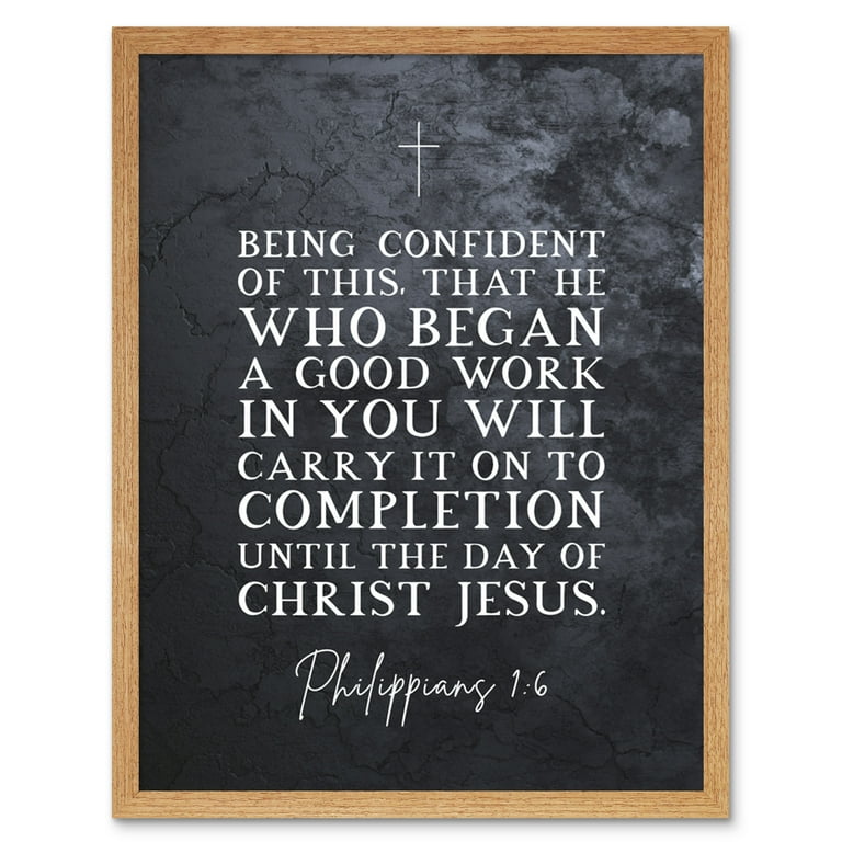 He Who Began A Good Work {Poster} He Who Began A Good Work {Poster}