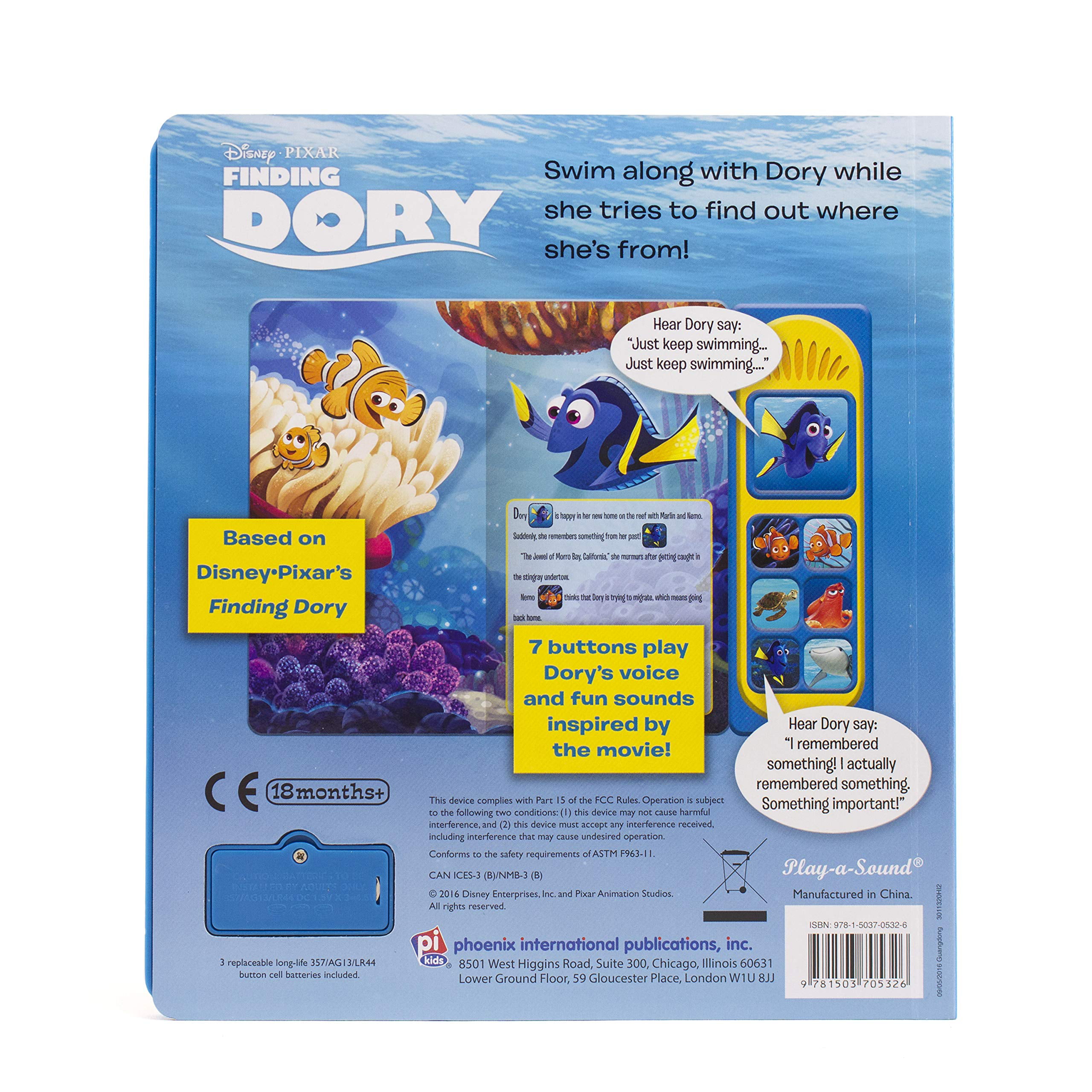 Finding Nemo Tiny Play-a-Sound Book (Play-A-Sound): 9781412739191 - AbeBooks