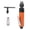 Black, variant on 3/8in Straight Air Drill Handheld Pneumatic Screwdriver Drilling Machine European Style 10 inches / 25.4 cm