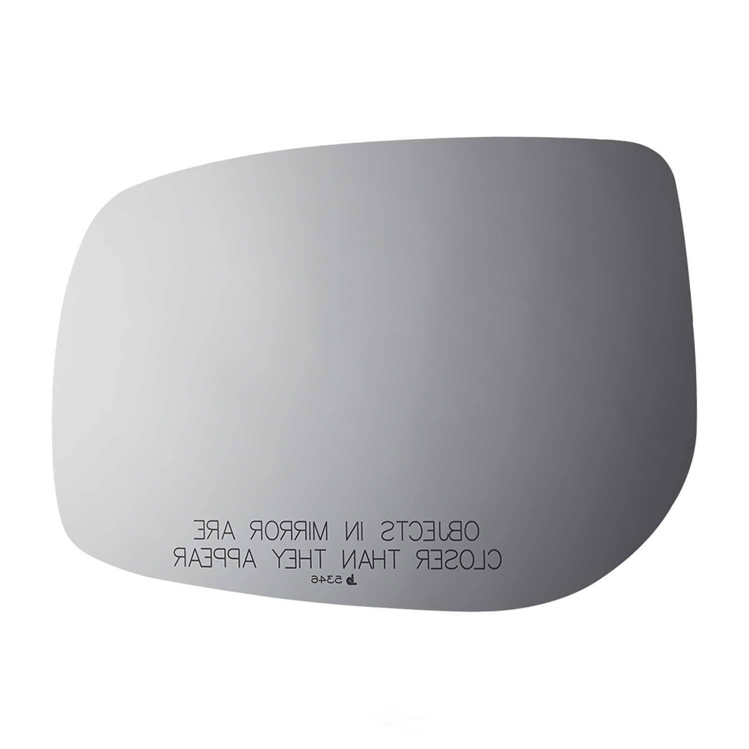 Burco Side View Mirror Replacement Glass - Clear Glass - 5346