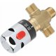 thumbnail image 5 of Mezclador termostático de latón de 3 vías para sistema de ducha, manguera de temperatura del agua, Control del termostato del lavabo, 5 of 5