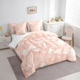 thumbnail image 4 of Homewish Kawaii Bow 7-Piece Bedding Comforter Set,Cute Cartoon Bowtie King Bedding Sets,Pink Bowknot Bed Sheets For Girl Teens,Super Cozy Room Decor Reversible, 4 of 9