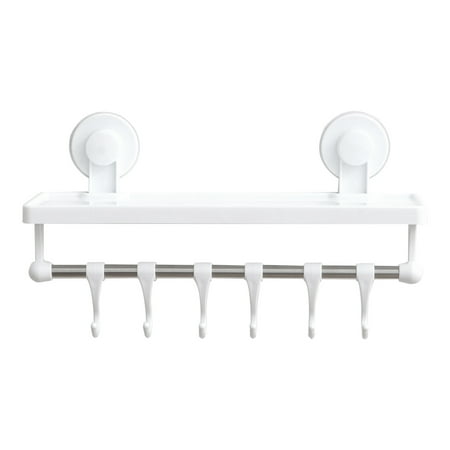 

1Pc Multifunctional Storage Rack Punch Free Storage Holder for Home (White)