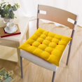 thumbnail image 5 of LACKUST Seat Cushion,Comfortable Breathable Chair Cushions for Dining Kitchen Bedroom Living-room Chairs,Seat Cushions for Office Chairs,Yellow, 5 of 6