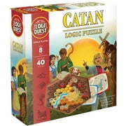 Catan Logic Puzzle Game | Solo Player Strategy Game | Puzzle Solving | Ages 8+ | 40 Puzzles | Avg. Playtime Varies | Made by Mixlore