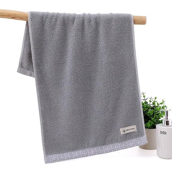 Zhuge 3pcs pure cotton Bathroom Hand Towels, Home Soft Cotton Ultra-Soft 100% Cotton Hand Towel – Highly Absorbent for Shower, Pool, Spa, and Gym 13.39x29.53inch (gray)