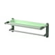 thumbnail image 3 of Estante de secado para baño, soporte para champú montado en la pared sobre estante para inodoro, estante de almacenamiento moderno, toallero para Verde, 3 of 9