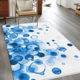 thumbnail image 2 of Area Rug for Living Room, Blue Gradient Non-Slip Indoor Large Carpet for Bedroom/Dining Room, Abstract Polka Dots Vintage Modern Art Washable Low-Profile Rectangle Floor Mat Runner Rugs - 2.7 x 5 Ft, 2 of 8