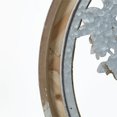 thumbnail image 3 of LuxenHome Gris Arbre de Vie en Métal avec Racines Décor Mural avec Cadre en Bois Rond, 3 of 12