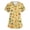 Earthy Yellow-B#3062CC, variant on Cartoon Animal Print Scrub Top Women S-5XL Plus Size Women Nurse Uniform with Pocket Stretchy V Neck Short Sleeve Scrubs Tops for Women