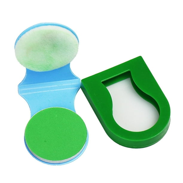 Tizas para el cabello de worldwidelectro para niños o adultos, brillantes, temporales, lavables Verde