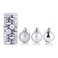 thumbnail image 2 of Manunclaims 24Pcs Christmas Balls Ornaments for Xmas Tree - Shatterproof Window Christmas Tree Decor, Perfect Hanging Ball for Holiday Wedding Party Decoration (1.6/2.4/3.15in), 2 of 8