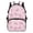 Pink Bow Print, variant on Pzuqiu Kids Backpack for Students Ages 6-18 Cute Cherry Blossom Axolotl Print 17 Inch Large Capacity Scholbag for Preschool Elementary Middle High School Back to School Travel Use
