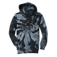 thumbnail image 1 of GOC Sweat à Capuche Tie-Dye pour Hommes à Base d'Eau - Noir - Très Grand, 1 of 1