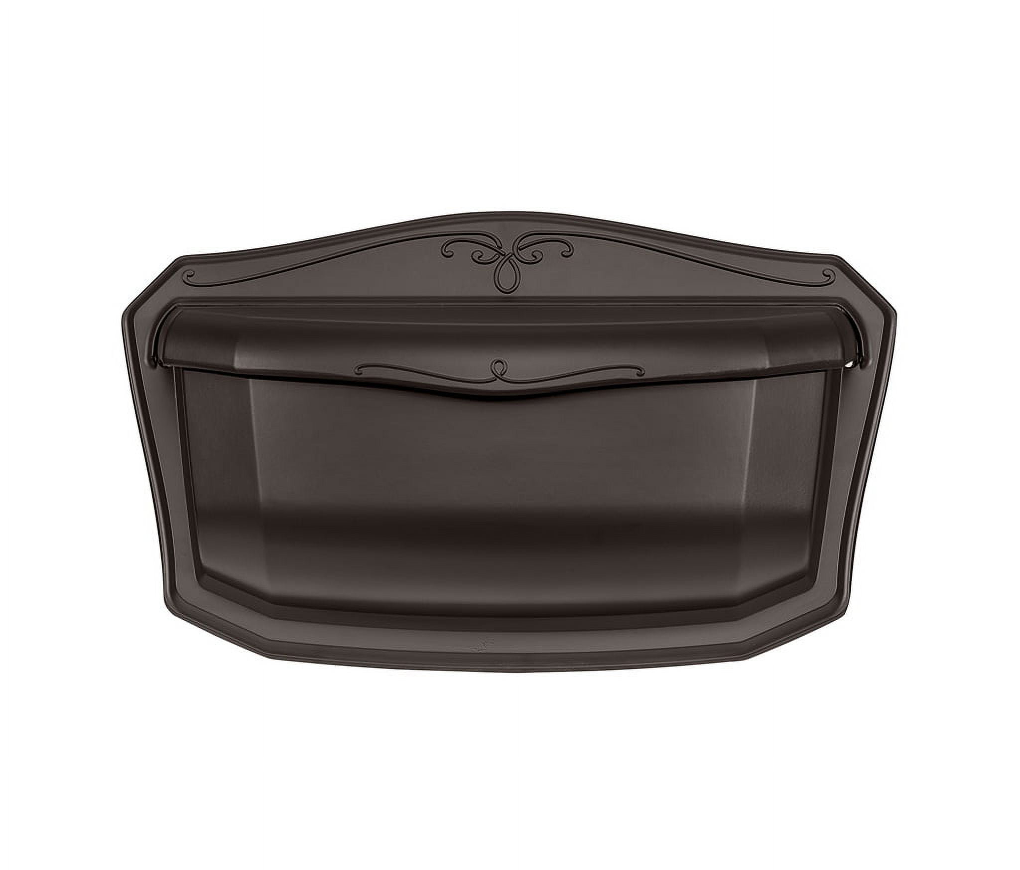 Architectural Mailboxes 2541RZ-10 Villa Wall Mount Mailbox - Rubbed Bronze - Small