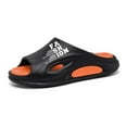 thumbnail image 1 of Men's Beach Slippers with Soft Low Arch Support Comfortable Thick Sole Anti Slip Easy To Clean, 1 of 5