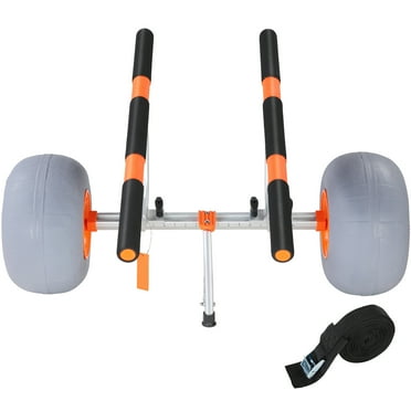 SKYSHALO Adjustable Kayak Cart Canoe Carrier 350lb, 12"