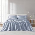 thumbnail image 1 of Madison Park Essentials Satin Sheet Set, 1 of 9