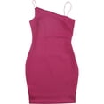 thumbnail image 1 of GUESS Womens Jenny Mini Dress, Pink, X-Small, 1 of 1