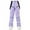 Purple, variant on LYXSSBYX Snow Pants Women Women's and Men's Ski Pants Men's Large Size Warm Snowboard Double Board Windproof Ski Pants