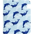 thumbnail image 4 of Coolnut Mailbox Covers Magnetic Oversize Dolphins Couple in The Sea Seasonal Mail Wraps for Home Outdoor Decor, 25.4"x20.78", 4 of 5