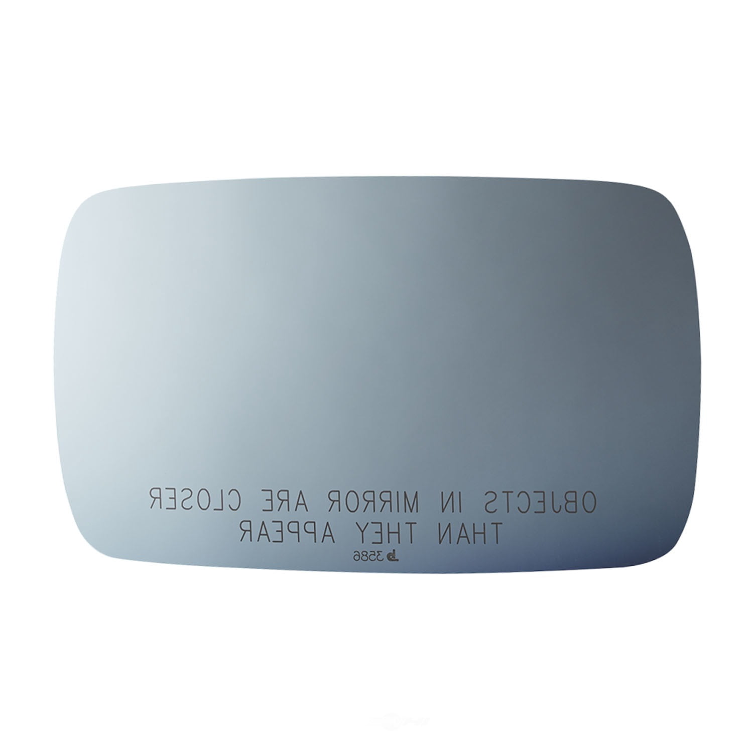Burco Side View Mirror Replacement Glass - Blue Glass - 3586