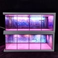 thumbnail image 3 of 1/64 Scale Car Garage Diorama with USB LED Light Realistic Parking Lot Display Case for Model Cars & Miniature Vehicles,hd-M008-26, 3 of 6