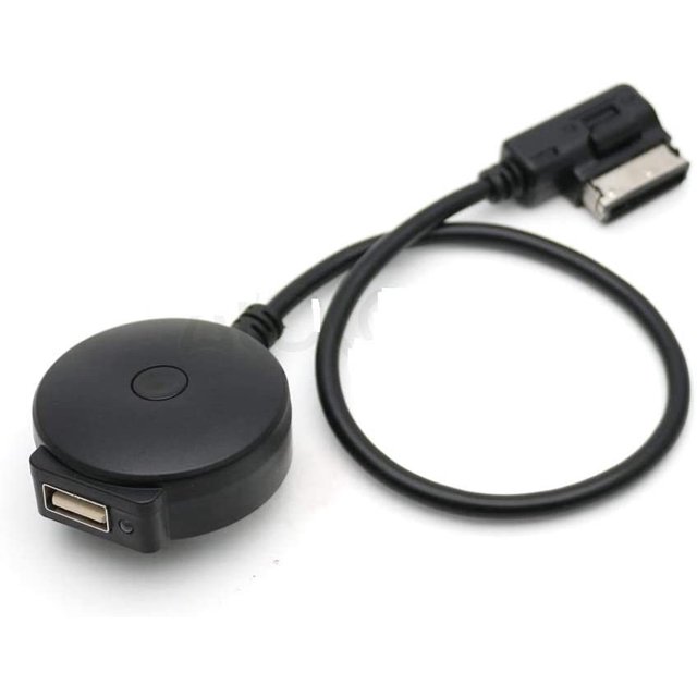 Bluetooth AUX Receiver Cable Adapter for VW Audi A4 A5 A6 Q5 Q7 After 2009 Audio Media Input AMI MDI Interface