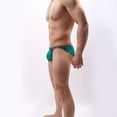 thumbnail image 4 of PEASKJP Caleçons Courts pour Hommes sous-Vêtements Confortables Doux, Vert Armée TTG, 4 of 5