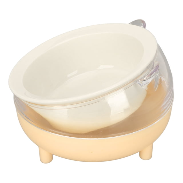 Cuenco De Comida Para Gatos, Plato Elevado De Cerámica Para Mascotas, Cuencos De Gato Elevados Para Gatos De Interior Con Soporte Inclinado Para Pequeño, Gato Gordo,