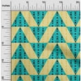 thumbnail image 1 of oneOone Organic Cotton Poplin Twill Fabric Stripe|Diamond & Triangle Geometric Print Sewing Fabric BTY 42 Inch Wide, 1 of 4