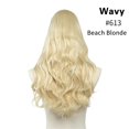 thumbnail image 4 of Perruque 24 Pouces Perruque Femme Cheveux Longs Bouclés Grands Cheveux Longs Naturels Cheveux Longs Raides Perruque en U Extensions, Perruque pour Femmes, 4 of 7