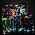 thumbnail image 2 of 5M EL Wire EL Cable Neon Light Lighting Electroluminescence Battery Operated for Party Halloween (Green), 2 of 6