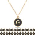 thumbnail image 2 of Collier Femme Simple Pendentif A à Z Collier Charme Collier Clavicule, 2 of 6
