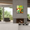 thumbnail image 4 of Epic Graffiti 'Terrier With Flower' by Holly McGee, Canvas Wall Art, 26"x30", 4 of 8